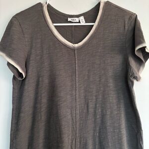 Wilt 100% Cotton Dress w/Unique Cream Trim